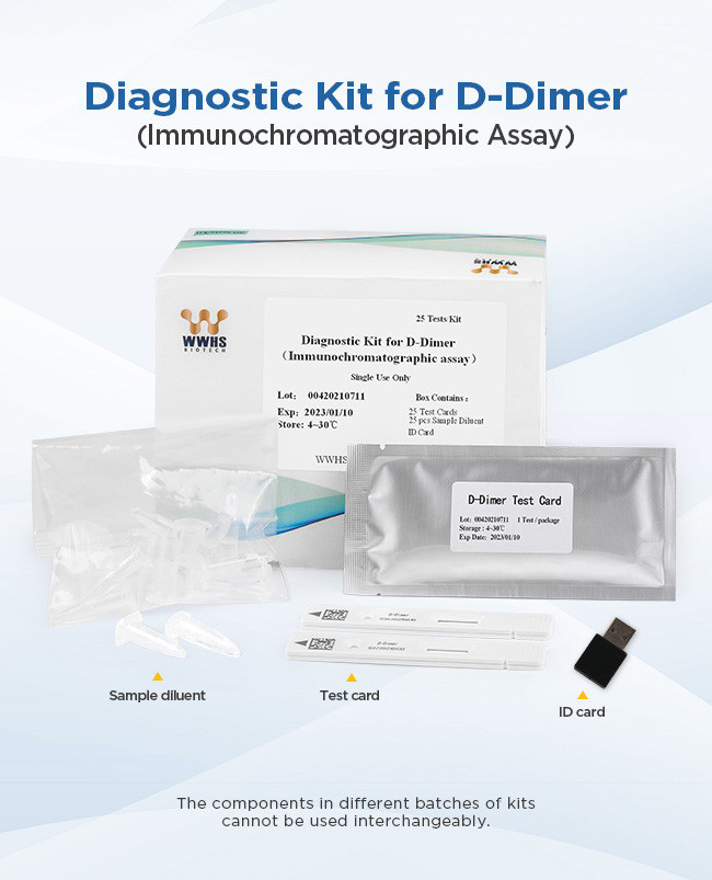 DD DDimer Rapid Quantitative Test , Blood Rapid Diagnostic Test Kit