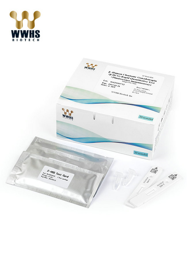 High Stability βHCG Test Cassette AMH Home Test Kit 25T Package