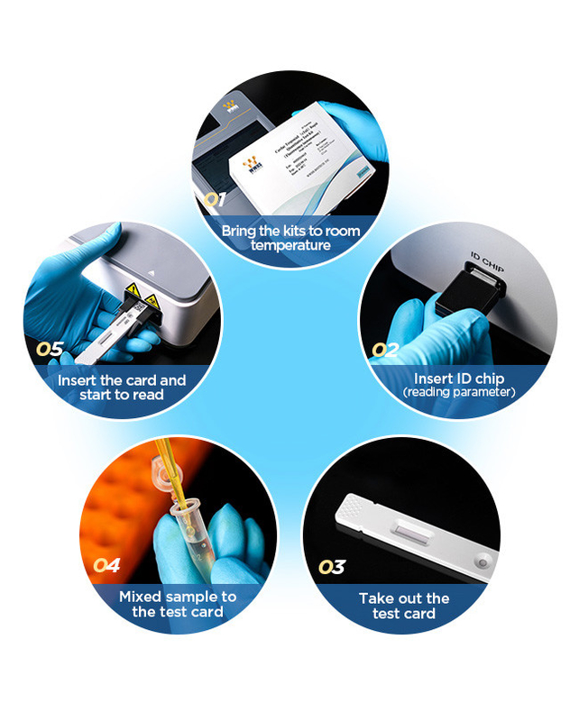 Diagnostic Rapid Blood Test Kits NT-ProBNP High Sensitivity In Whole Blood Plasma And Serum