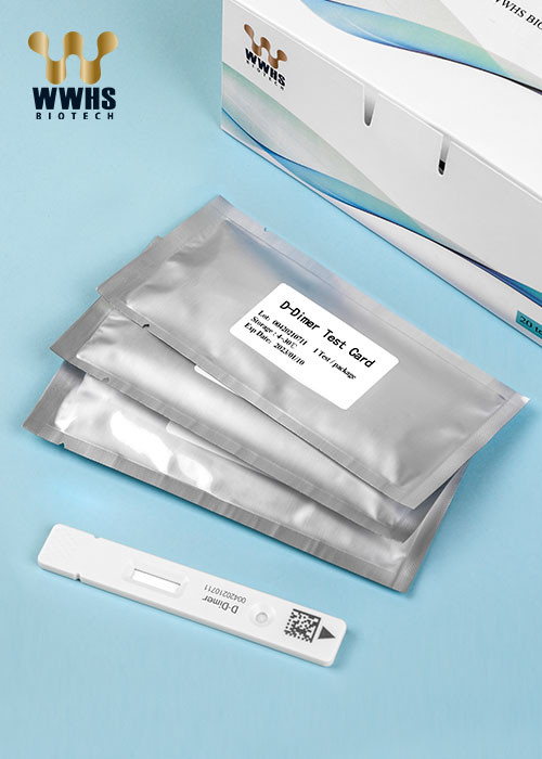 PCR Rapid Cardiac Testing Kit FIA Real Time For D-Dimer ISO 13485 Approved