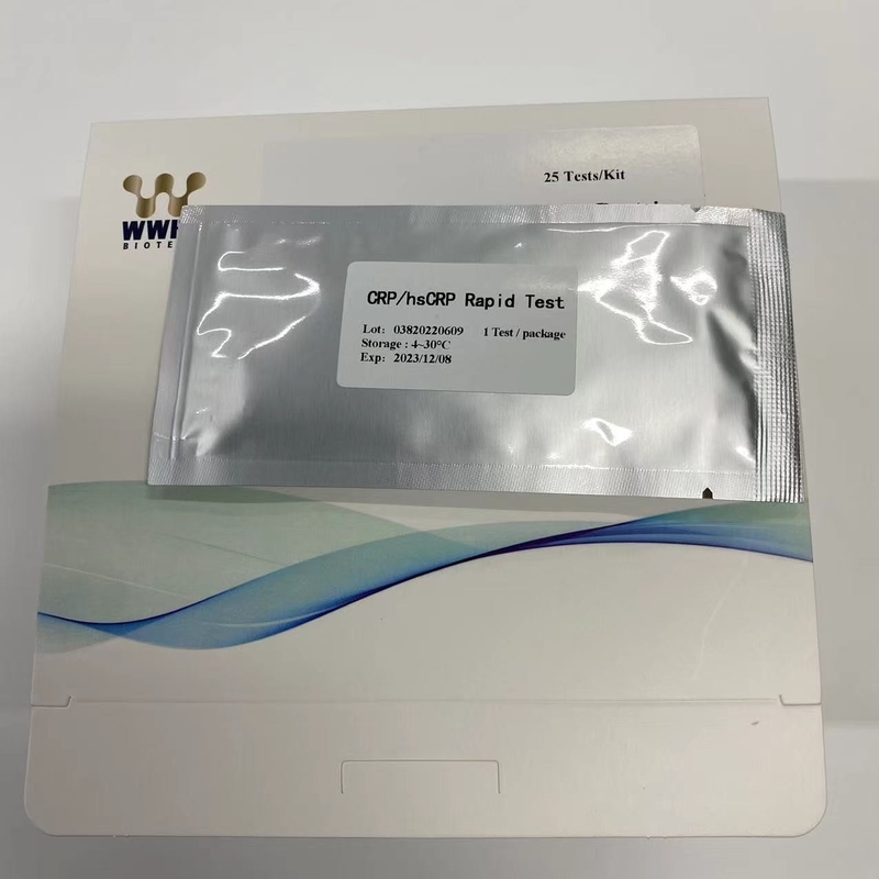 POCT Diagnostic Kit For C-Reactive Protein Immunochromatographic Assay By Wwhs