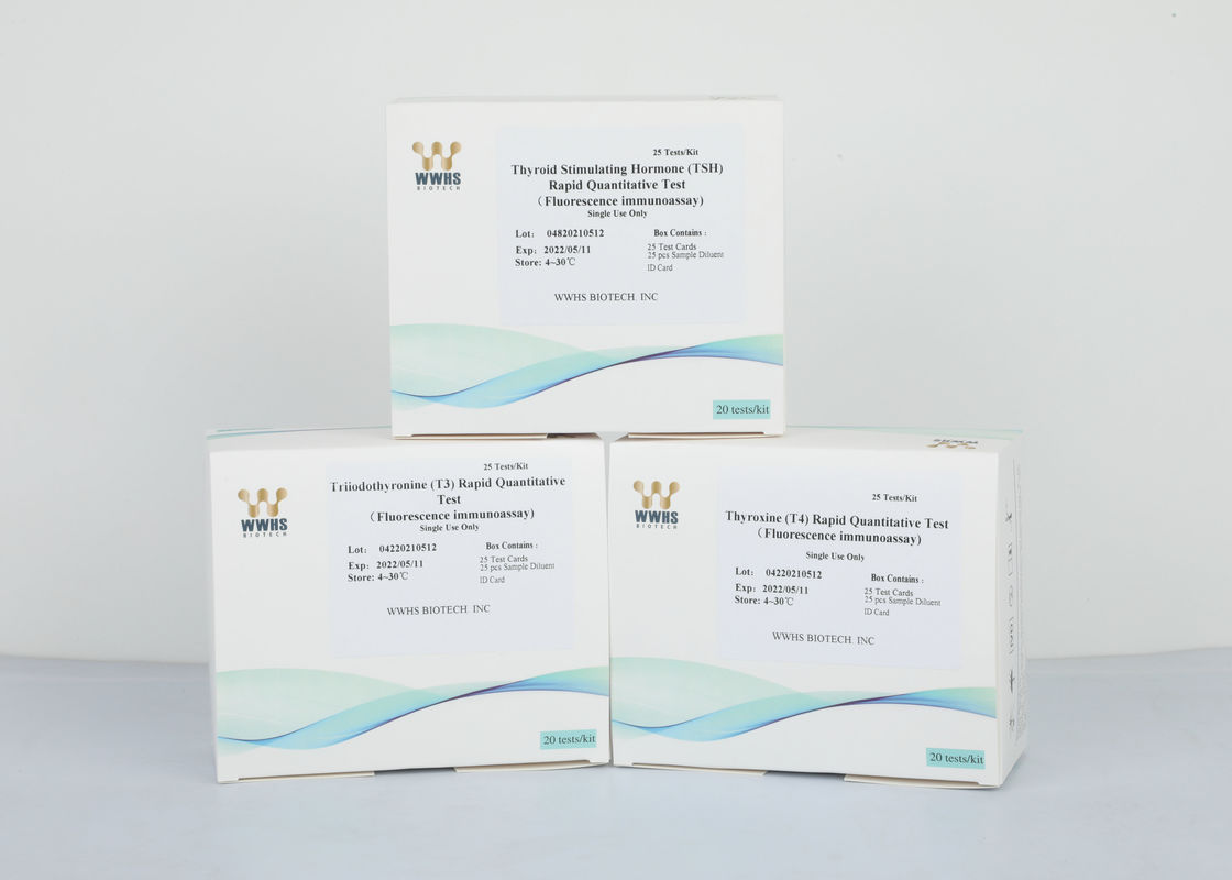 High Accuracy AMH Test Kit Anti Mullerian Hormone Kit by NIR-1000 dry fluoroimmunoassay analyser