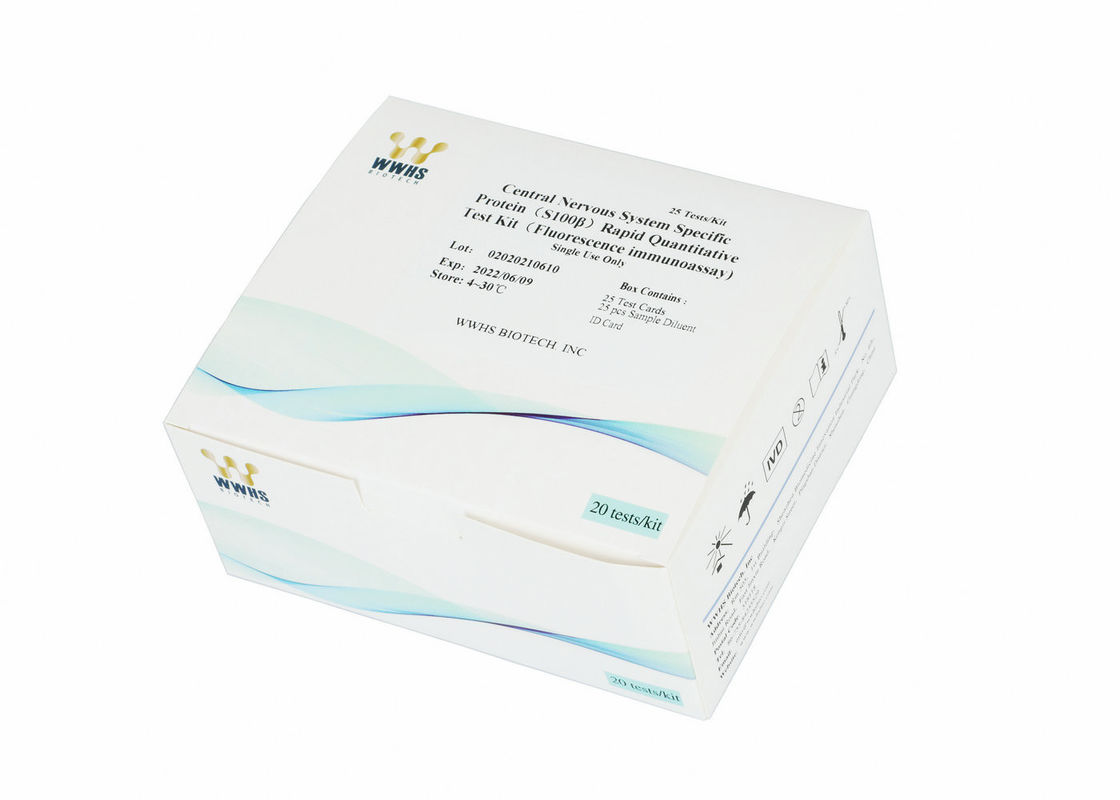 S100-β WWHS IVD POCT FIA Real Timer PCR Rapid Quantitative Test Kit