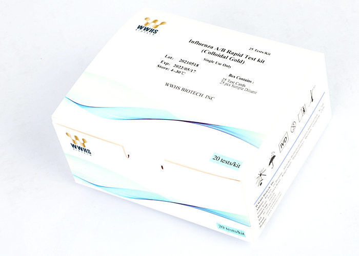 FluB Real Time PCR Kits One Step Assay FIA Rapid Quantitative Test Kit 20T Package