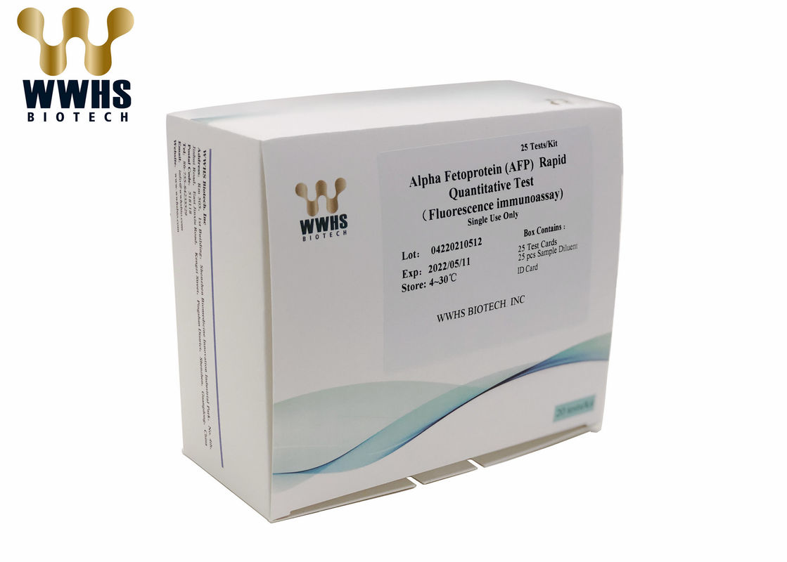 High Accuracy AFP Tumor Maker POCT FIA Rapid Test Kit