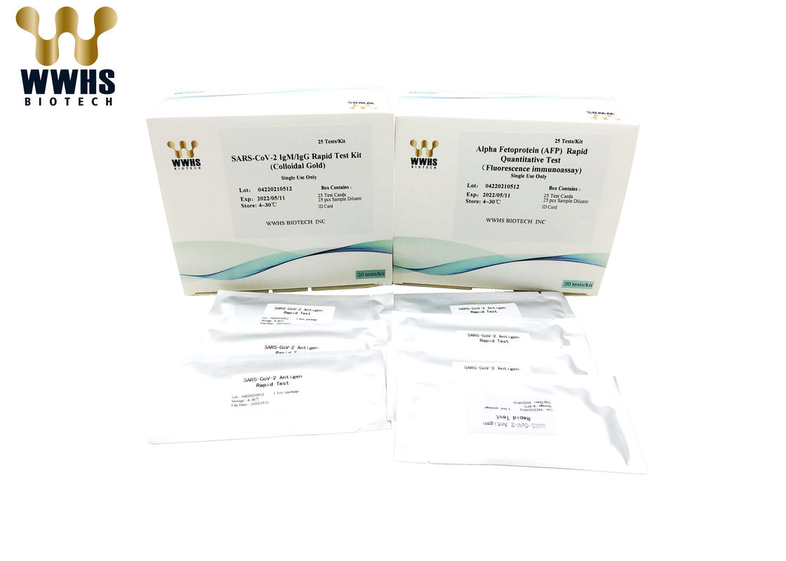 AFP Tumor Markers Rapid Quantitative Test Kit Alpha Fetoprotein Fluorescent Immunoassay Analyzer