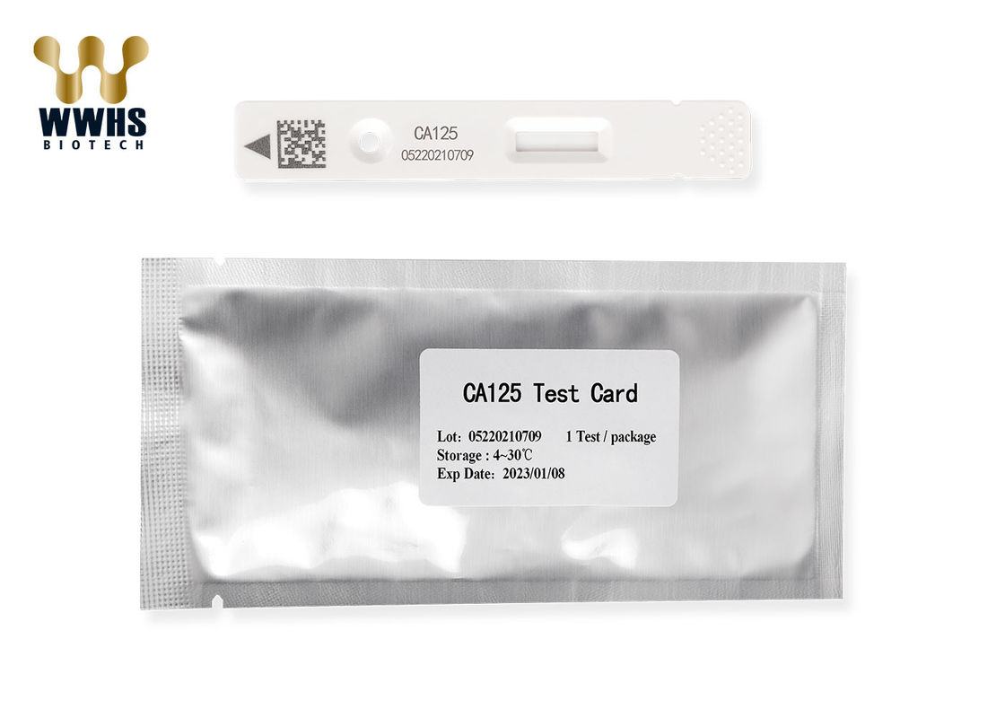 CA125 Test Kit Tumor Marker FIA POCT 25T in whole blood, plasma and serum