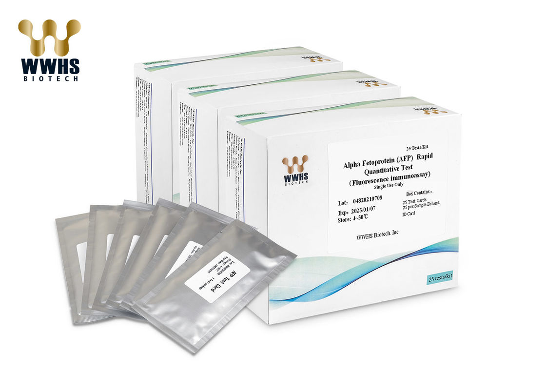 AFP Tumor Markers Rapid Quantitative Test Kit Alpha Fetoprotein Fluorescent Immunoassay Analyzer