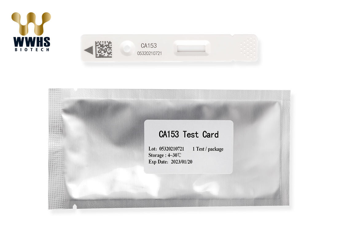 CA15-3 IVD Rapid Test Kit IFA And Colloidal Gold POCT Diagnostic Reagent Cassette