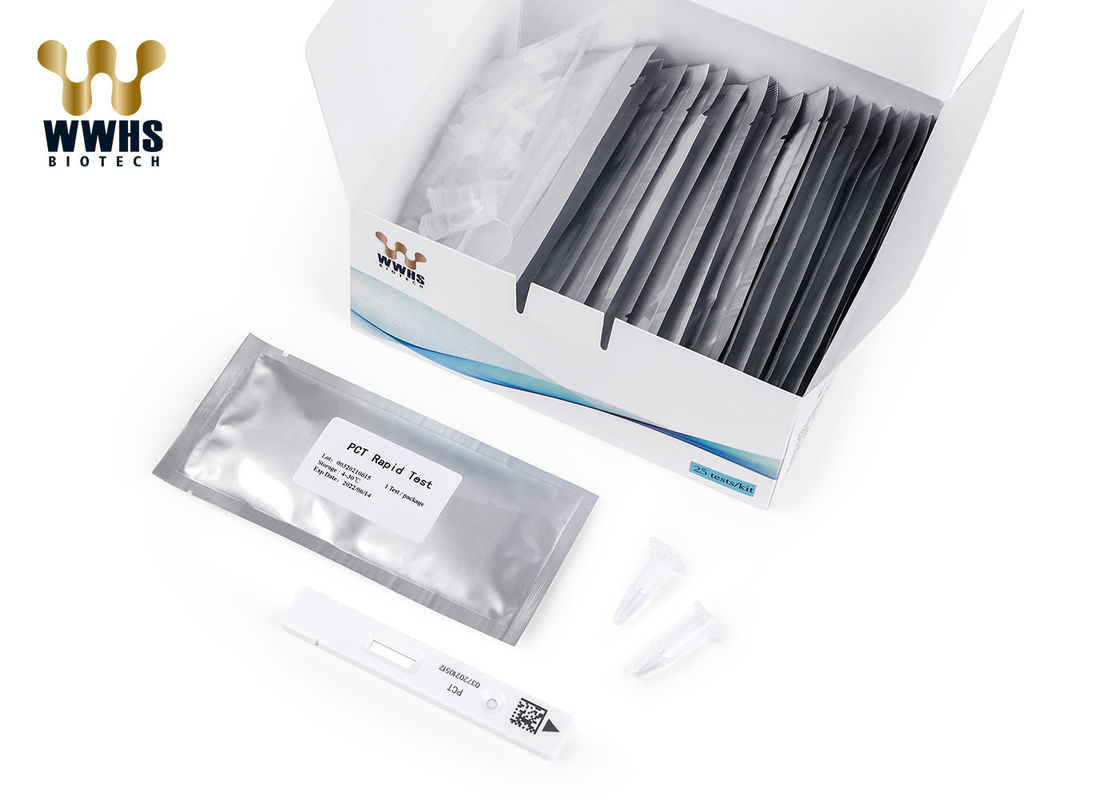 Procalcitonin PCT Rapid Test Kit Vitro Diagnosis In The Sample Combines With The Fluorescently-Labeled