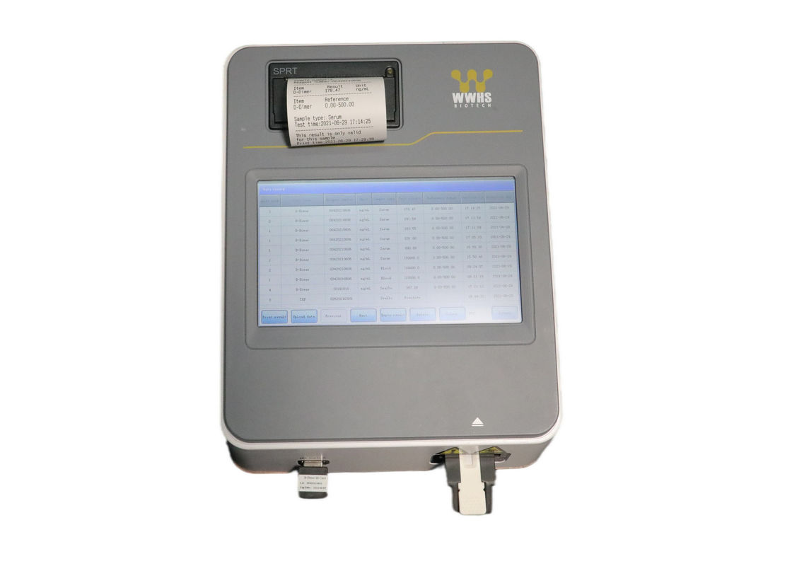 Reliable Stability POCT Instrument High Sensitive with LCD touch Screen