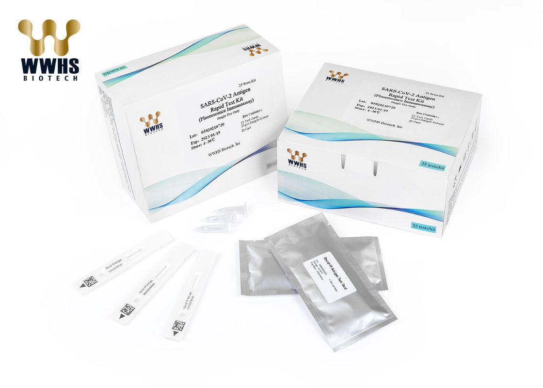 Covid-19 Antigen Rapid Test Kit Colloidal Gold IVD Diagnostic Reagent Cassette