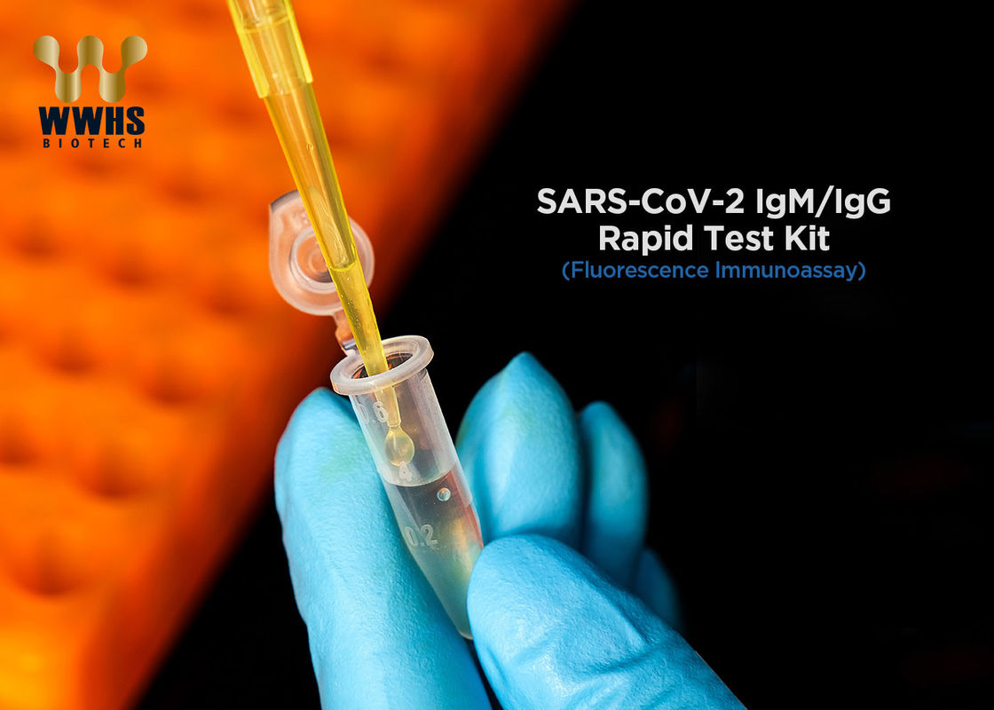 COVID-19 IgM IgG Antibody Rapid Test Kit Colloidal Gold Assay Nucleic Acid Extractor