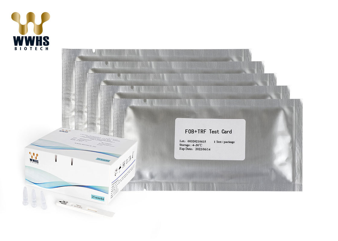 FOB and TRF Real Time PCR WWHS High Accuracy FIA Rapid Quantitative Test Kit