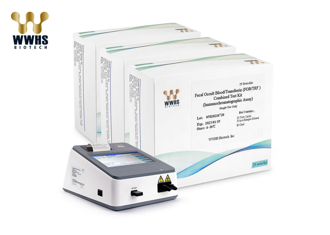 FOB and TRF Real Time PCR WWHS High Accuracy FIA Rapid Quantitative Test Kit