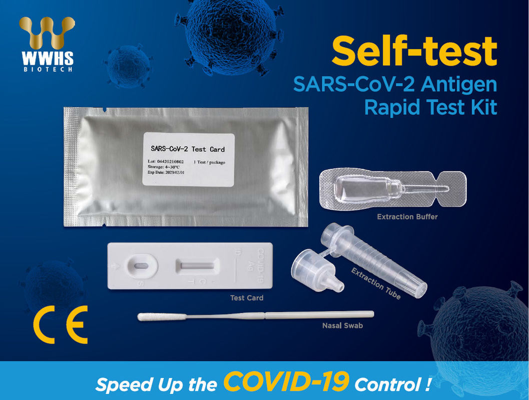 5000 Tests/Day Covid-19 Reagent Kits New Antigen Test Kit Colloidal Gold