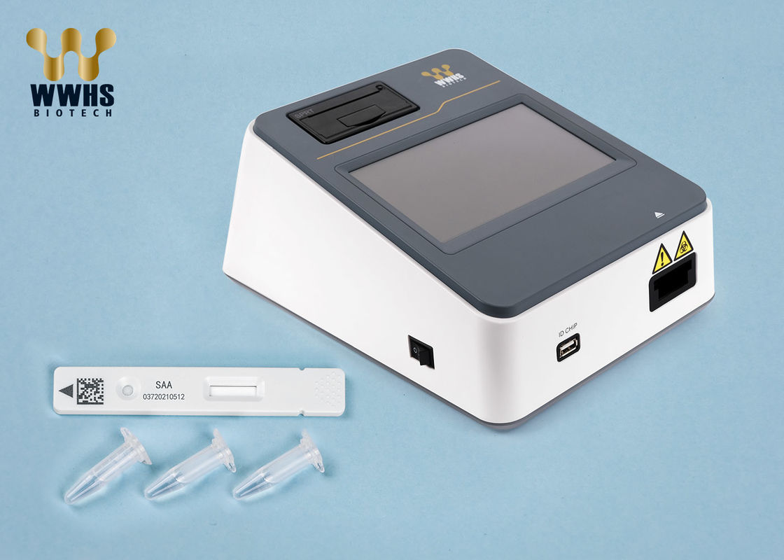 SAA Rapid Test Kit FIA POCT Rapid Diagnostics IVD Human Test Cassette