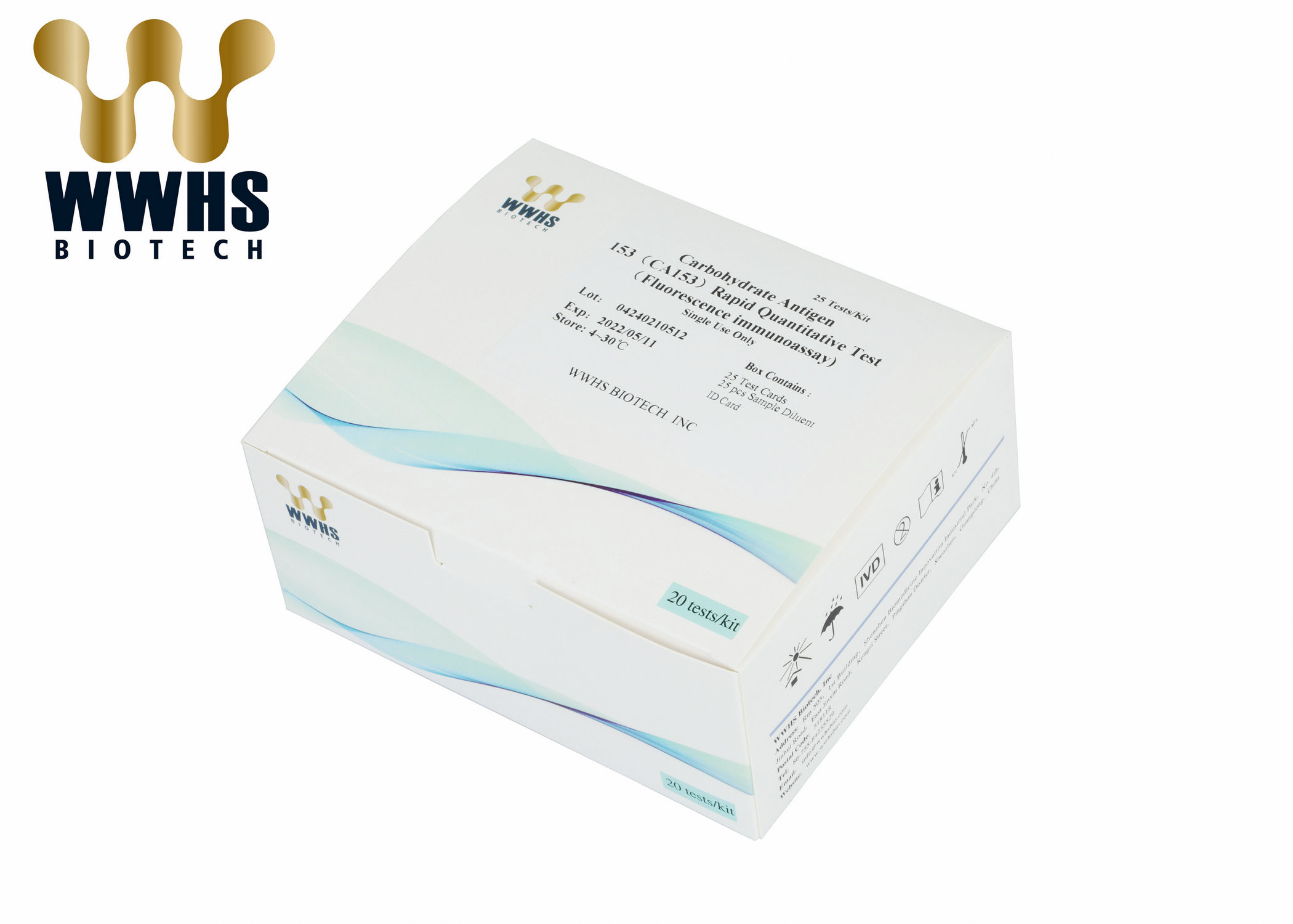 CA153 Antigen Rapid Test Kit 3000 Tests/Day IVD Tumor Marker