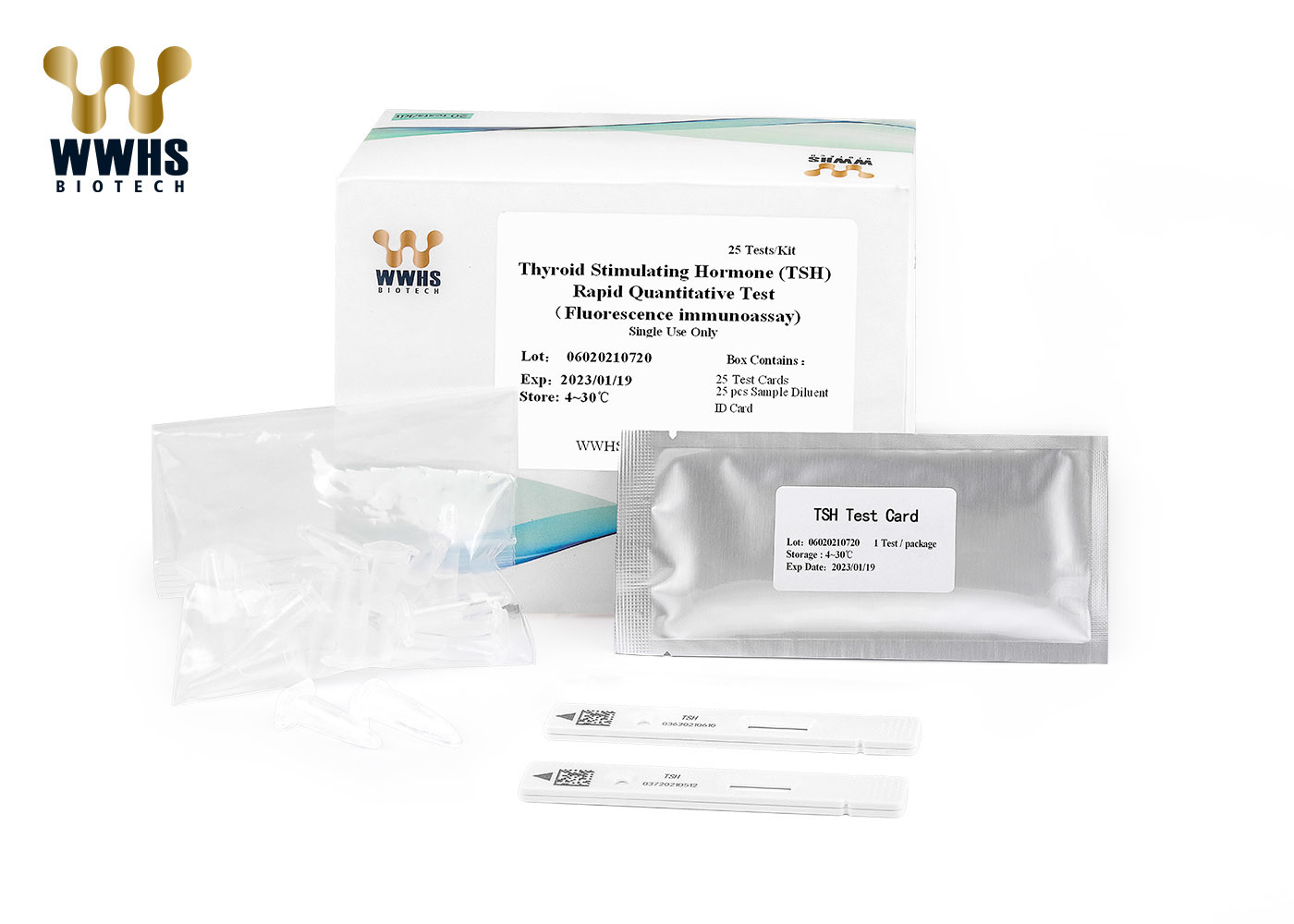 FIA Real Time PCR Kits Thyroid Stimulating Hormone TSH Test Kit