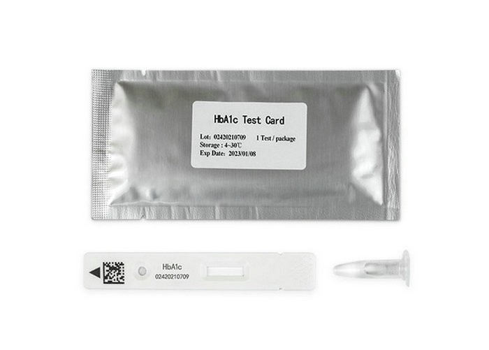 IVD HBA1C Rapid Test Kit High Sensitivity For Biological Testing Institutions