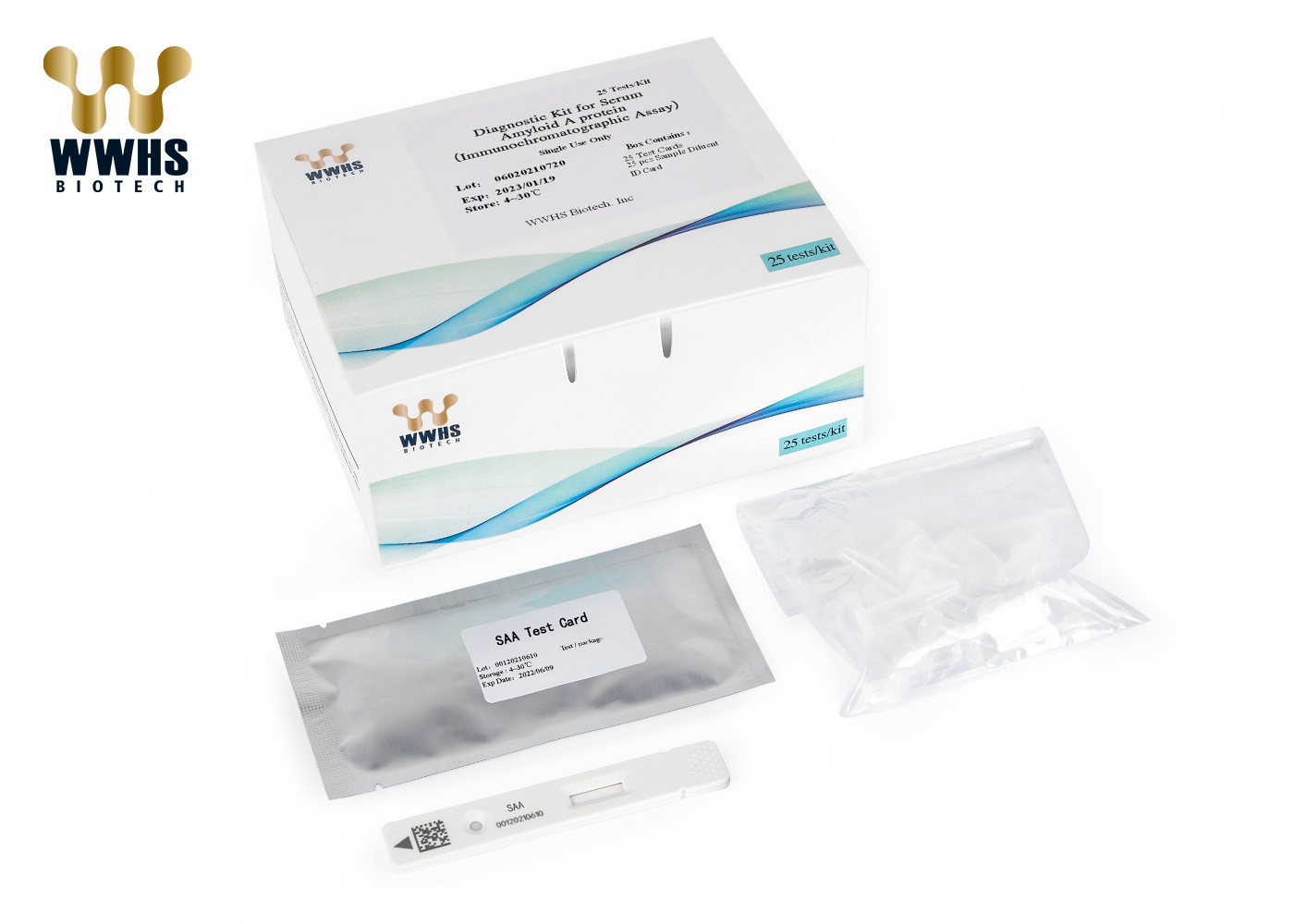 Inflammation Disease SAA Serum Amyloid A Test Kit POCT Assay
