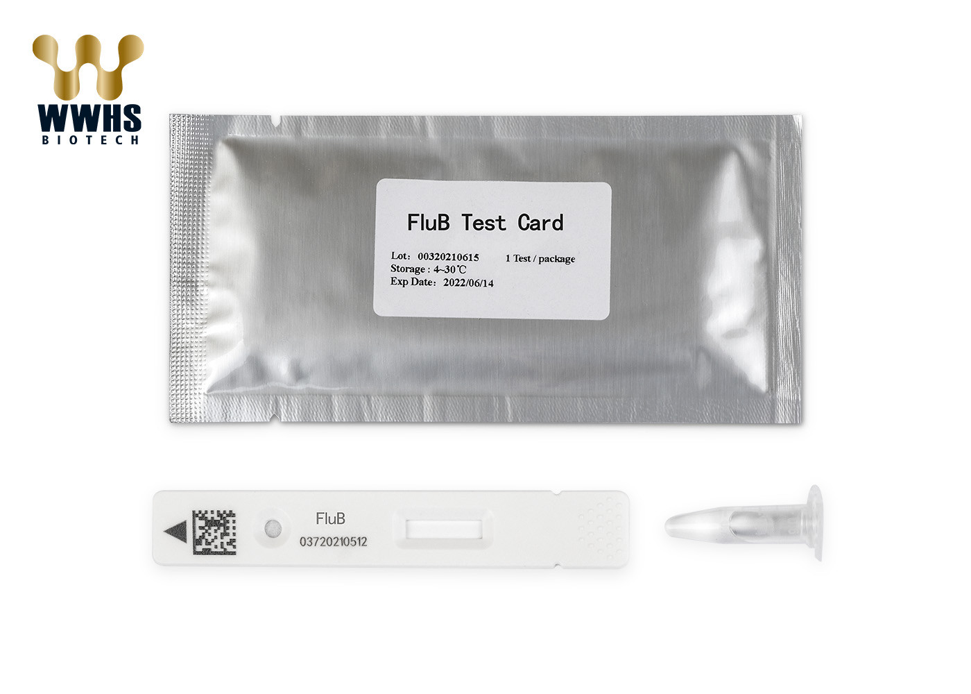InfluenzaB Infection Rapid Fluoroimmunoassay Test Kit WWHS High Sensitivity FIA POCT Assay