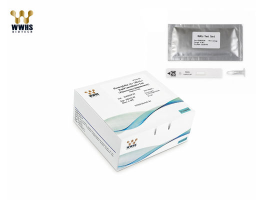 Diabetics Monitoring One Step Hba1c Assay , HBA1C Blood Test Kit